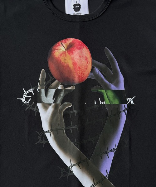 SHAREEF（シャリーフ） tシャツ APPLE ” S/S BIG-T メンズ : ZOZOTOWN