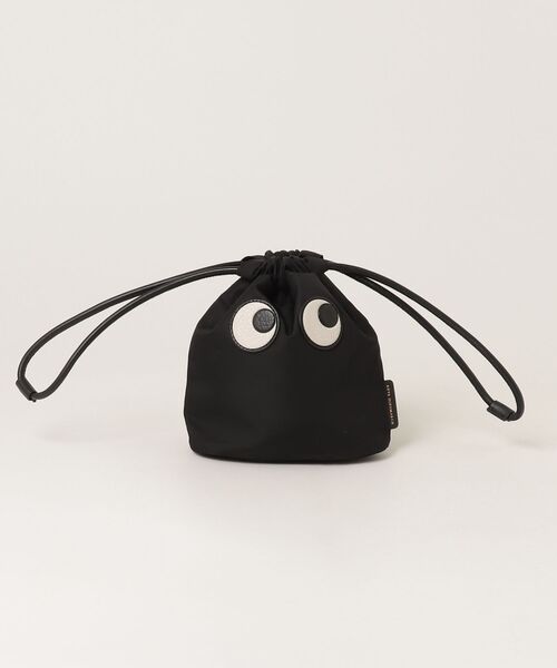 ✨新品未使用✨ANYA HINDMARCH アイズ ドローストリング ポーチ◇★ ANYA HINDMARCH（アニヤ・ハインドマーチ） Eyes ドローストリング