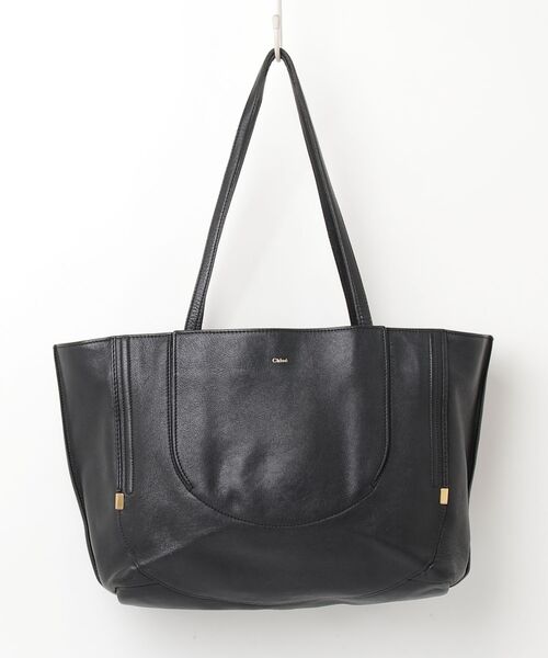 正規品　美品　Chloe トートバッグ ブラック Chloe（クロエ） トートバッグ - ブラック レディース : ZOZOTOWN