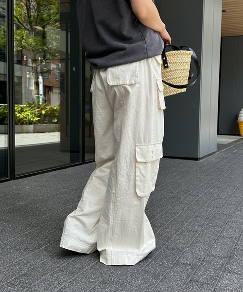 「U by SPICK&SPAN」 カーゴパンツ 36 ホワイト系その他 レディース_画像8