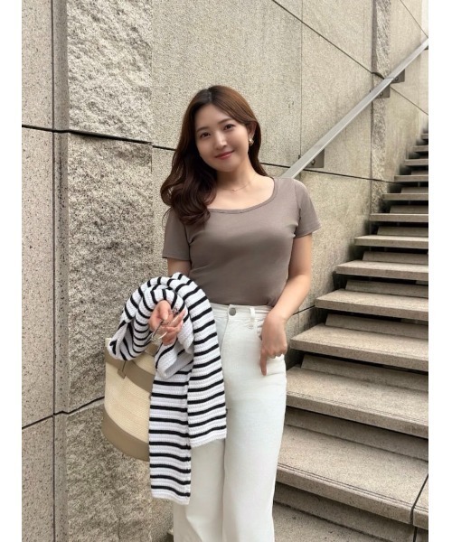 Her lip to tシャツ Essentia Basic Tee レディース : ZOZOTOWN Yahoo
