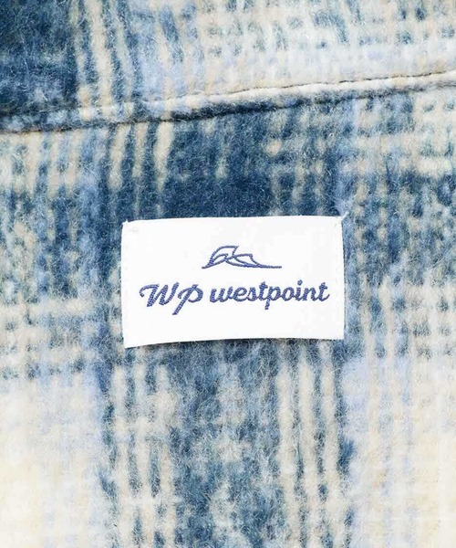 「WP WESTPOINT」 デニムジャケット L ブルー メンズ_画像9