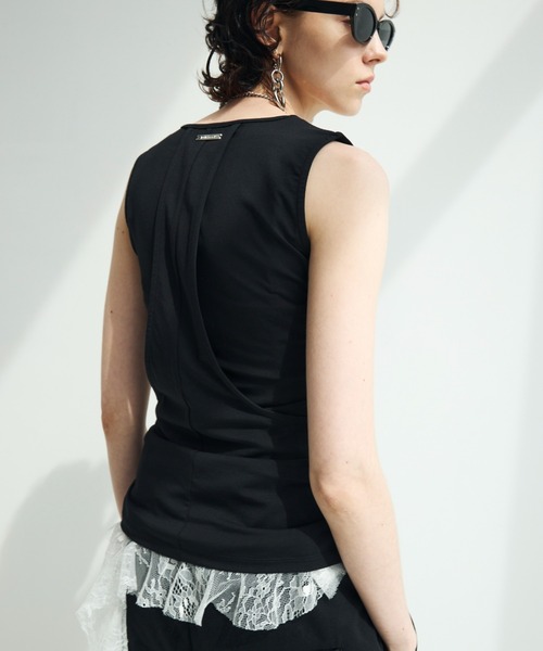 JOSE MOON（ジョゼムーン） タンクトップ ノースリーブ BI-COLOR TANK