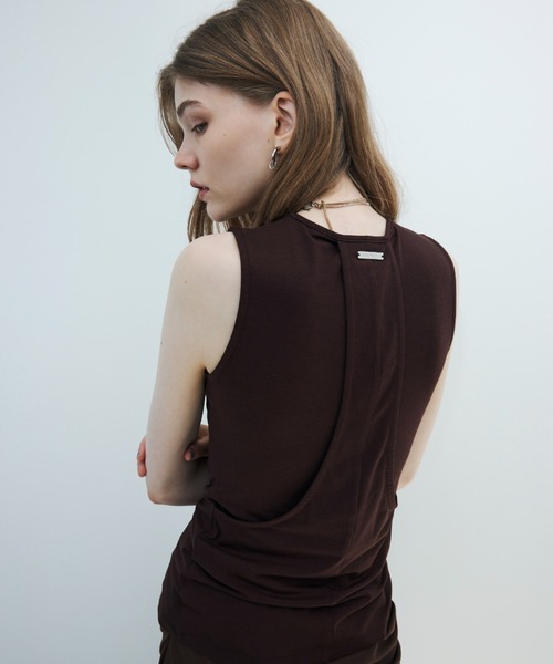 JOSE MOON（ジョゼムーン） タンクトップ ノースリーブ BI-COLOR TANK
