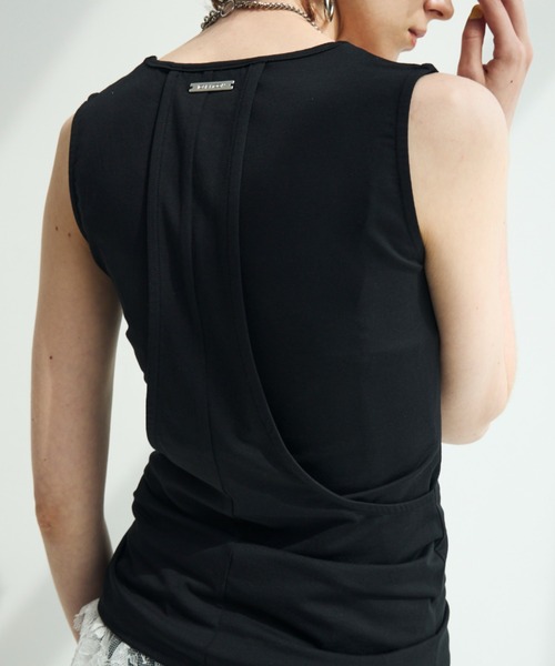 JOSE MOON（ジョゼムーン） タンクトップ ノースリーブ BI-COLOR TANK