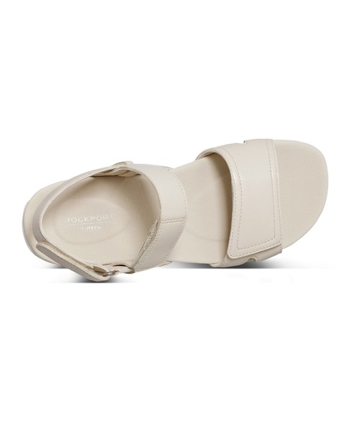 「ROCKPORT」 フラットサンダル 22.0cm オフホワイト レディース_画像7