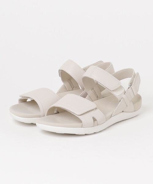 「ROCKPORT」 フラットサンダル 22.0cm オフホワイト レディース_画像9