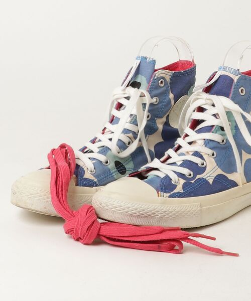 「CONVERSE」 ハイカットスニーカー 25.5cm ブルー レディース_画像4