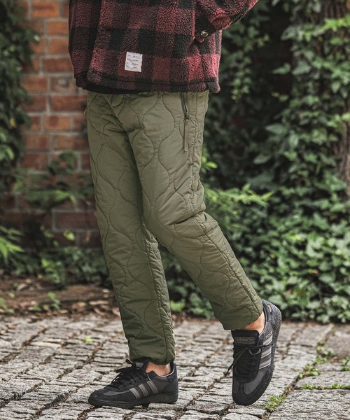 wjk reluxe パンツ mp15275- Gourd Quilted Pants キルティングパンツ