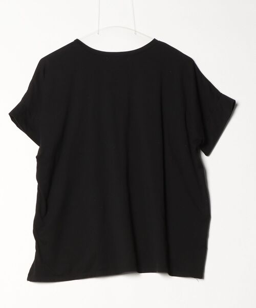 「abahouse mavie」 半袖Tシャツ フリー ブラック レディース_画像2