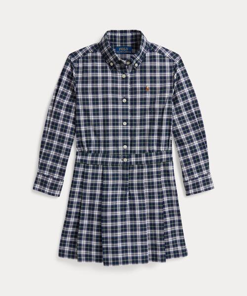 Ralph Lauren チェック柄長袖ワンピース 120&140 2枚セット Polo Ralph Lauren Childrenswear ラルフローレン ワンピース チェック