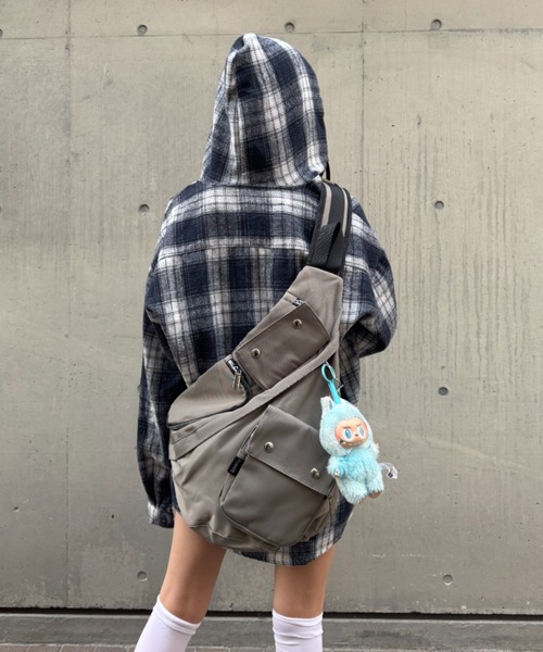 「lilful」 ショルダーバッグ F ブラック メンズ_画像8