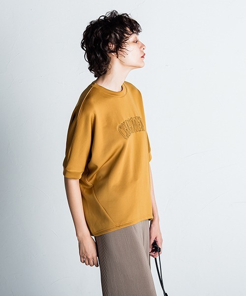大人気得価 tシャツ Tシャツ トレーナー風ロゴプルオーバー ZOZOTOWN PayPayモール店 - 通販 - PayPayモール HOT新品