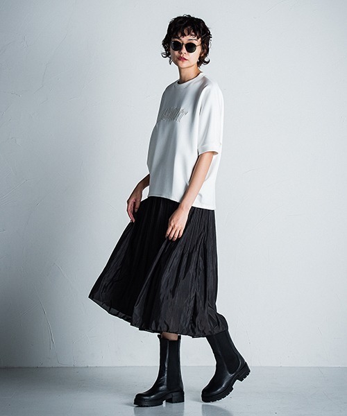 大人気得価 tシャツ Tシャツ トレーナー風ロゴプルオーバー ZOZOTOWN PayPayモール店 - 通販 - PayPayモール HOT新品