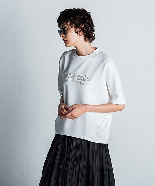 大人気得価 tシャツ Tシャツ トレーナー風ロゴプルオーバー ZOZOTOWN PayPayモール店 - 通販 - PayPayモール HOT新品