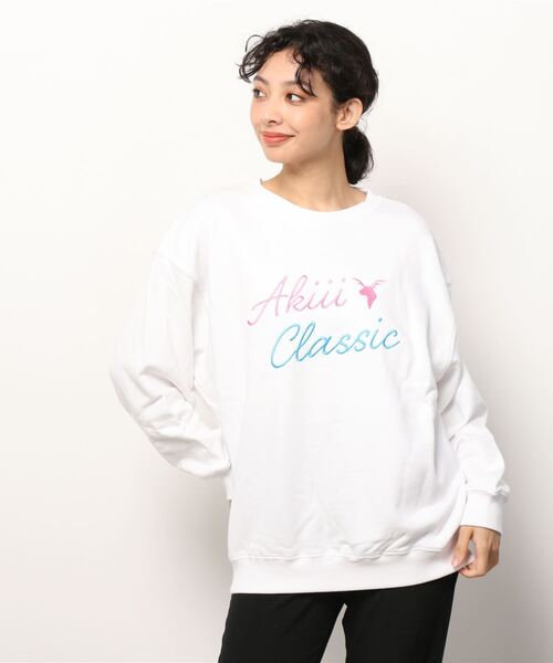 【サイト】 スウェット AKIII CLASSIC/アキクラシック ビッグシルエット ロゴトレーナー SAK-2159 ZOZOTOWN PayPayモール店 - 通販 - PayPayモール えない