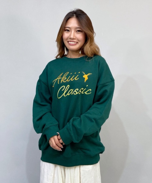 【サイト】 スウェット AKIII CLASSIC/アキクラシック ビッグシルエット ロゴトレーナー SAK-2159 ZOZOTOWN PayPayモール店 - 通販 - PayPayモール えない