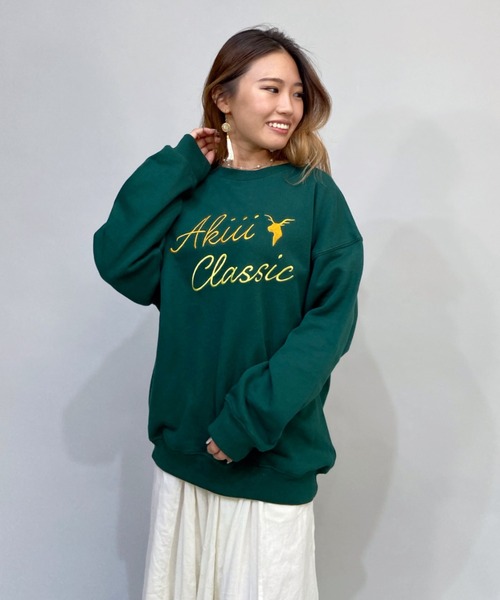 【サイト】 スウェット AKIII CLASSIC/アキクラシック ビッグシルエット ロゴトレーナー SAK-2159 ZOZOTOWN PayPayモール店 - 通販 - PayPayモール えない