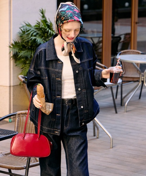 BONLECILL（ボンルシール） デニムジャケット gジャン ルーズデニム