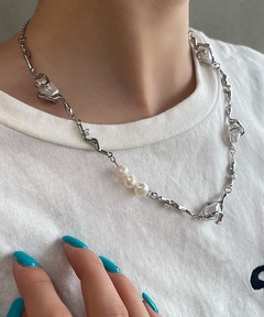 ネックレス 「apresjour mignon×ARIAZ」ニュアンスパールネックレス レディース