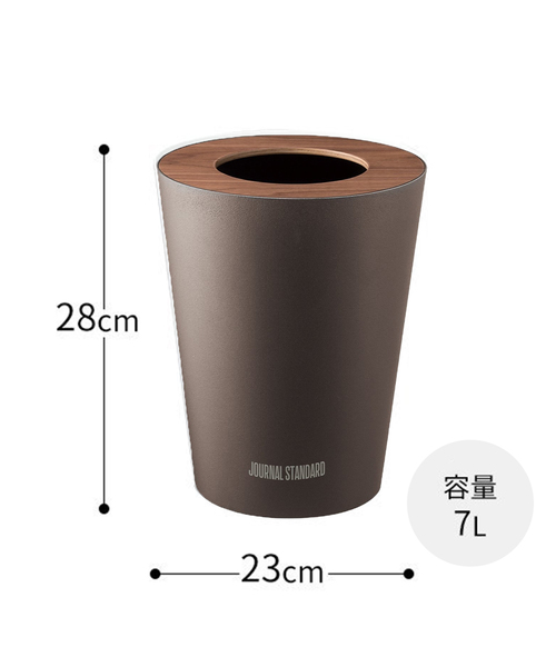 ゴミ箱 ダストボックス レディース 山崎実業「TOWER / タワー×JSF」JSF ROUND TRASH CAN  ゴミ箱 ^｜zozo｜17