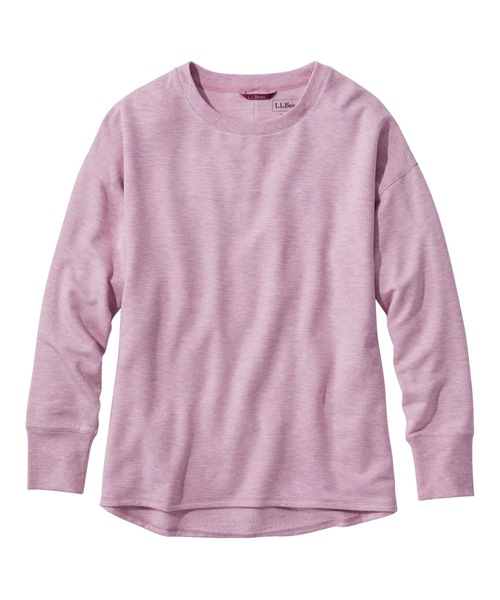 tシャツ ソフトフレックス・クルーネック・ドルマン・スリーブ・プルオーバー 米国フィット・プチ レディース L.L.Bean tシャツ ソフトフレックス・クルーネック・ドルマン
