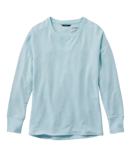 tシャツ ソフトフレックス・クルーネック・ドルマン・スリーブ・プルオーバー 米国フィット・プチ レディース L.L.Bean tシャツ ソフトフレックス・クルーネック・ドルマン