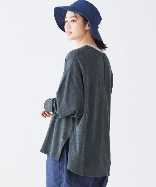 tシャツ ソフトフレックス・クルーネック・ドルマン・スリーブ・プルオーバー 米国フィット・プチ レディース L.L.Bean tシャツ ソフトフレックス・クルーネック・ドルマン