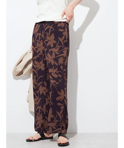 新品☆MILLY パンツ　F〖N4855〗 CAMBIO(カンビオ)】Vintage Like Synthetic Leather Side Zip