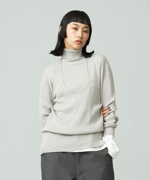 ニット セーター 「WOMEN」ANTI PILLING WOOL リブタートルニット レディース J.PRESS YORK STREET ニット セーター 「WOMEN」ANTI PILLING