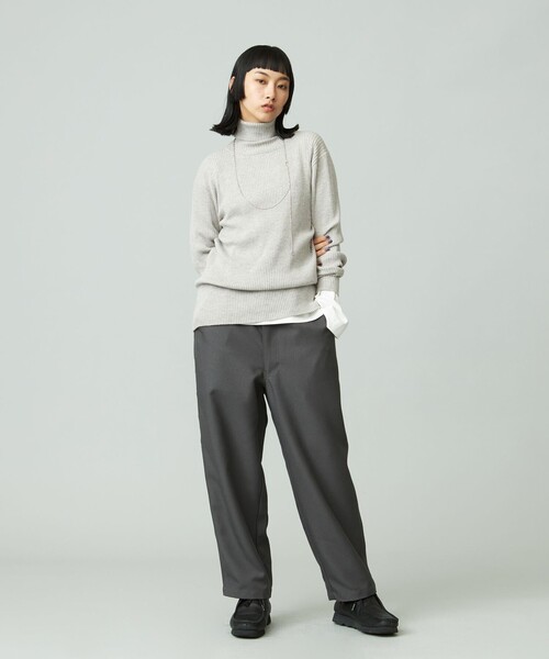 ニット セーター 「WOMEN」ANTI PILLING WOOL リブタートルニット レディース J.PRESS YORK STREET ニット セーター 「WOMEN」ANTI PILLING