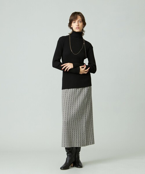 ニット セーター 「WOMEN」ANTI PILLING WOOL リブタートルニット レディース J.PRESS YORK STREET ニット セーター 「WOMEN」ANTI PILLING