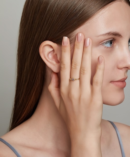 極美品K10YGタンザナイト・リング（sowi）agete、nojess好きも detail-3_03518baa-1c24-4bb9-