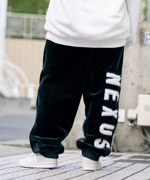 UGG　モコモコパンツ UNIT（NIXON） パンツ 「UNIIT/ユニット」 エコファーアップリケ