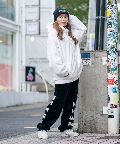 パンツ UPIT UNIT（NIXON） パンツ 「UNIIT/ユニット」 エコファーアップリケパンツ