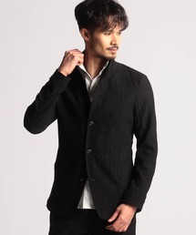 ニコルクラブフォーメン（NICOLE CLUB FOR MEN）/エステルクレープスタンドカラーカヴァーオールジャケット NICOLE CLUB FOR MEN（ニコルクラブフォーメン） カバーオール