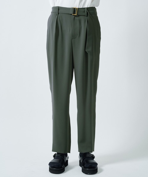CULLNI（クルニ） スラックス STUDIOUS別注TAPERD PANTS メンズ