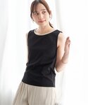 タンクトップ ノースリーブ 「接触冷感/UVカ...の詳細画像1