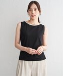 タンクトップ ノースリーブ 「接触冷感/UVカ...の詳細画像4