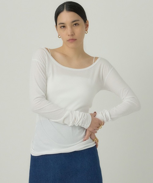 tシャツ Chaos(カオス)/WHY NOT NOWニュートンロングＴシャツ レディース Chaos tシャツ Chaos(カオス)/WHY NOT NOWニュートンロングT