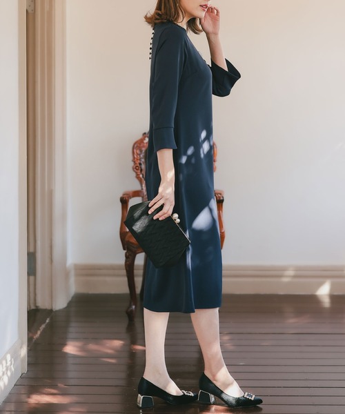 Dorry Doll（ドリードール） ドレス フレアスリーブAラインワンピース