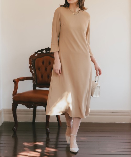 Dorry Doll（ドリードール） ドレス フレアスリーブAラインワンピース