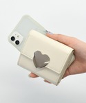 ミニ 財布 三つ折り財布 ボックスコイン 3つ...の詳細画像3