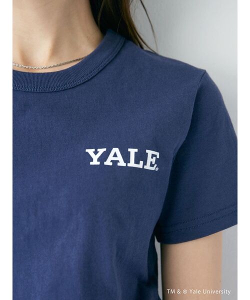 Russell Athletic tシャツ RUSSELL別注 YALEロゴTee レディース