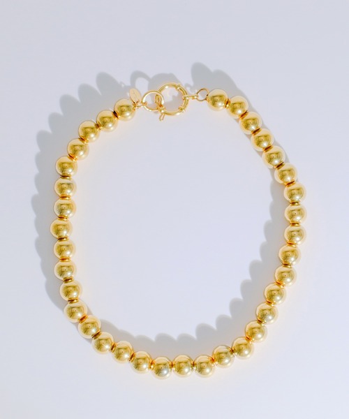 ネックレス 「TUWAKRIM」Gold ball necklace レディース