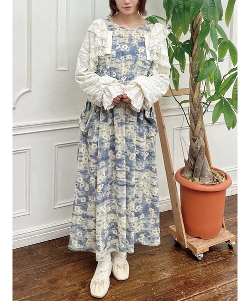 JUICY COUTURE★flower print ワンピース JC101 JUICY COUTURE☆flower print ワンピース JC101 (JUICY COUTURE