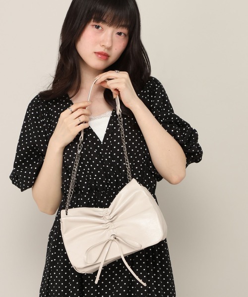 Heather（ヘザー） ショルダーバッグ バッグ リボンショルダーBAG