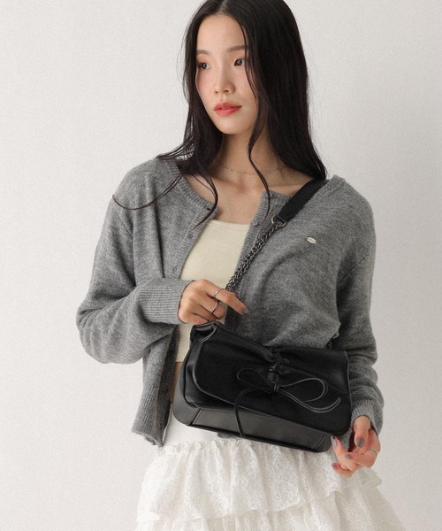 Heather（ヘザー） ショルダーバッグ バッグ リボンショルダーBAG