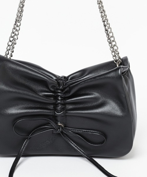 Heather（ヘザー） ショルダーバッグ バッグ リボンショルダーBAG