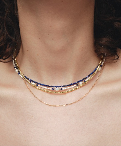 les bonbon（ルボンボン） ネックレス 「les bonbon」lapis choker